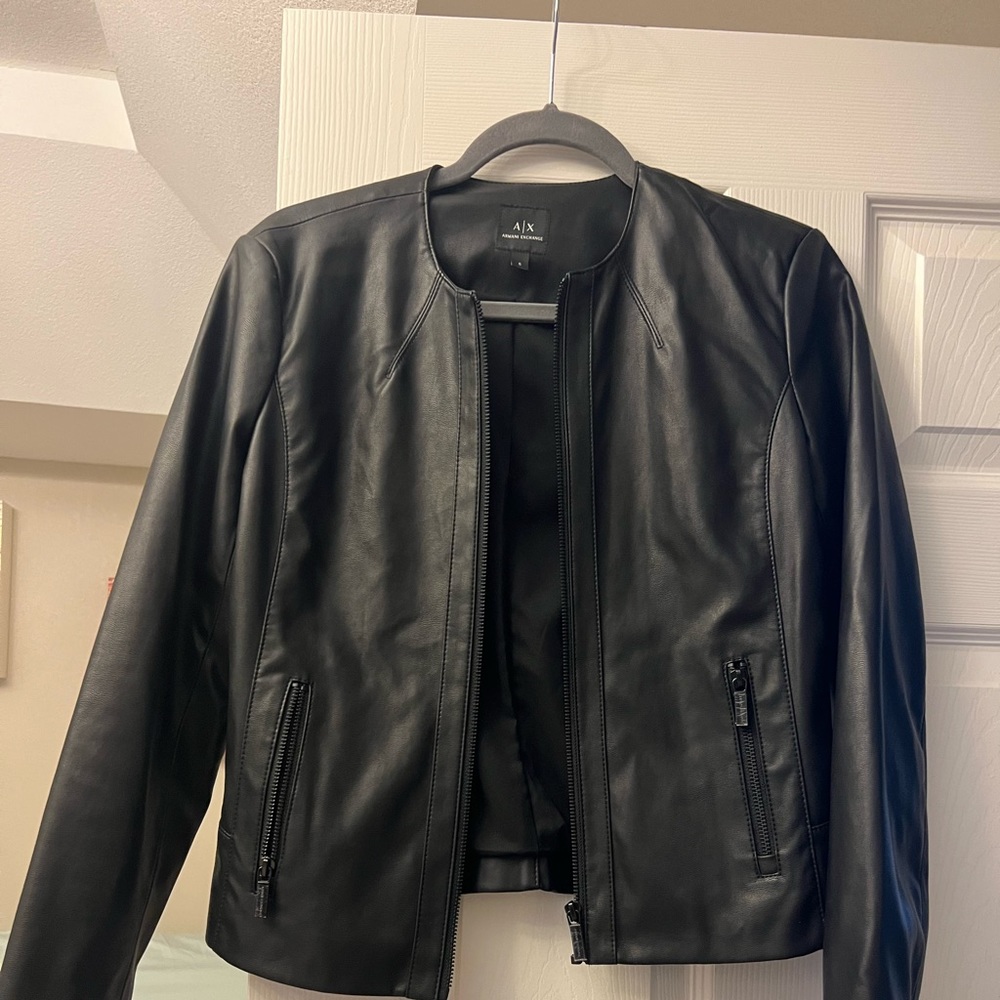 Brand-new leather jacket like small size